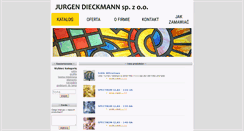 Desktop Screenshot of dieckmann.pl